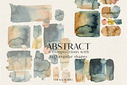 Abstract Watercolor Splotches PNG, a Decorative Illustration by whiteheartdesign (Thumbnail 5 of 15)