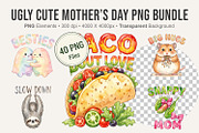 Ugly Cute Mother’s Day PNG Bundle, an Illustration by Artnoy (Thumbnail 1 of 8)