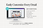 Modern Blue Etsy Shop Kit Template, a Branding & Logo Template by Anna Design Studio (Thumbnail 6 of 8)