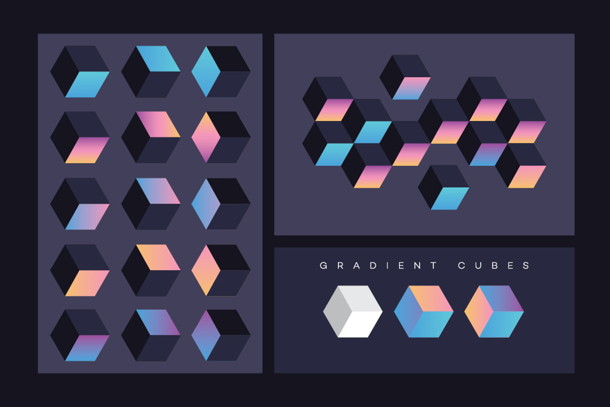 GENX- Gradient Compositions Toolkit, a Texture Graphic by Polar Vectors (Photo 15 of 29)