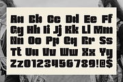 Mogin - Casual Bold Extended, a Sans Serif Font by Pandeka Studio (Thumbnail 9 of 9)