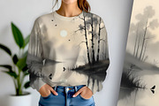 Peaceful Pond, a Decorative Illustration by Sharon Schwalbe (Thumbnail 2 of 6)