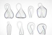 Klein Bottle - 8 Low-Poly 3D models, an Object 3D Model by Kseniya-Omega (Thumbnail 1 of 4)