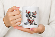 Whimsical Christmas Dog Clipart PNG, a Seasonal Illustration by Canvas Craft (Thumbnail 9 of 10)
