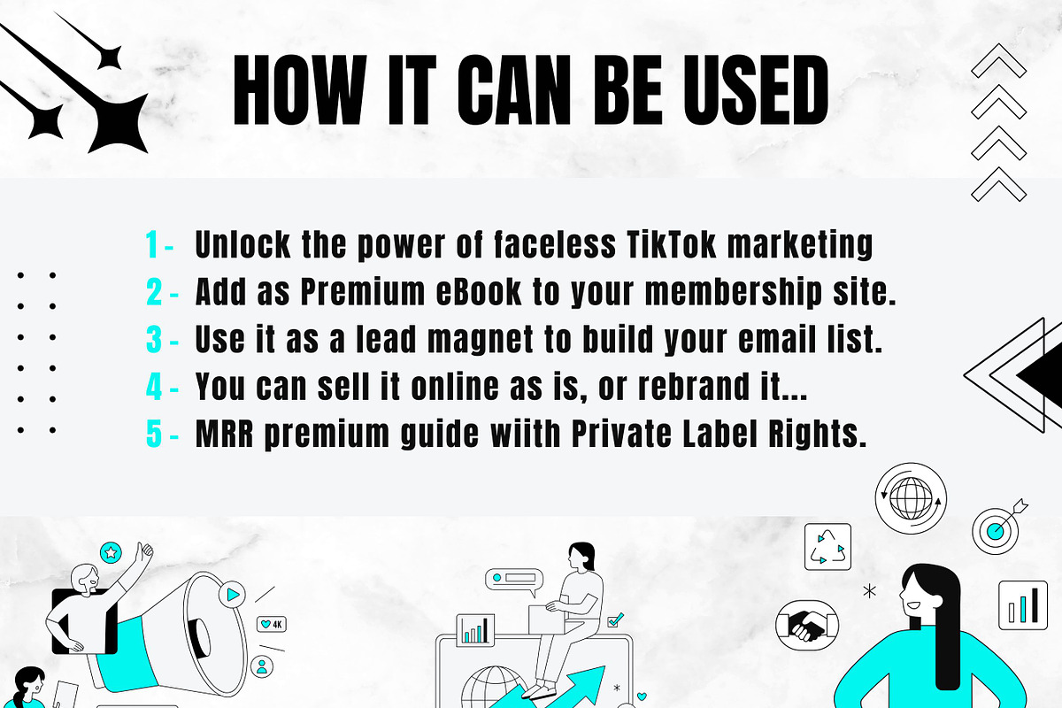 The Faceless TikTok Marketing eBook, a Marketing Template by Digital Content Mix (Photo 5 of 6)