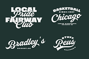 Nineties Party Club | Retro Font Duo, a Script Font by Jolicia Type (Thumbnail 4 of 16)