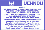Recorded Intelligence font, a Sans Serif Font by weknow (Thumbnail 6 of 8)
