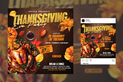 Thanksgiving Flyer Template, a Flyer Template by Hotpin (Thumbnail 2 of 2)
