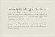 Quimbly Font Trio, a Sans Serif Font by Magpie Paper Works (Thumbnail 2 of 7)
