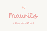 Maurits, a Handwritten Font by Sofia Skoog (Thumbnail 1 of 11)