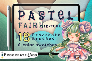 18 Pastel Fairy Procreate Brushes