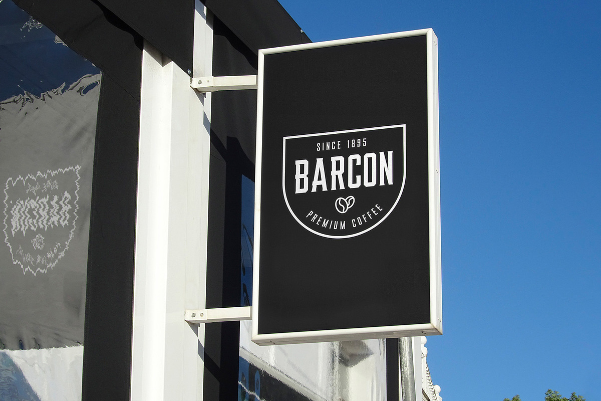 Logo Mockup Hanging Sign, an Advertising Mockup by Asylab (Photo 2 of 5)