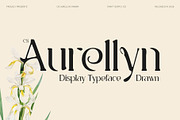 CS Aurellyn Drawn, a Serif Font by Craft Supply Co. (Thumbnail 1 of 8)