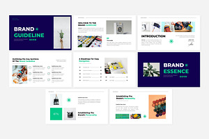 Brand Guideline PPT Template