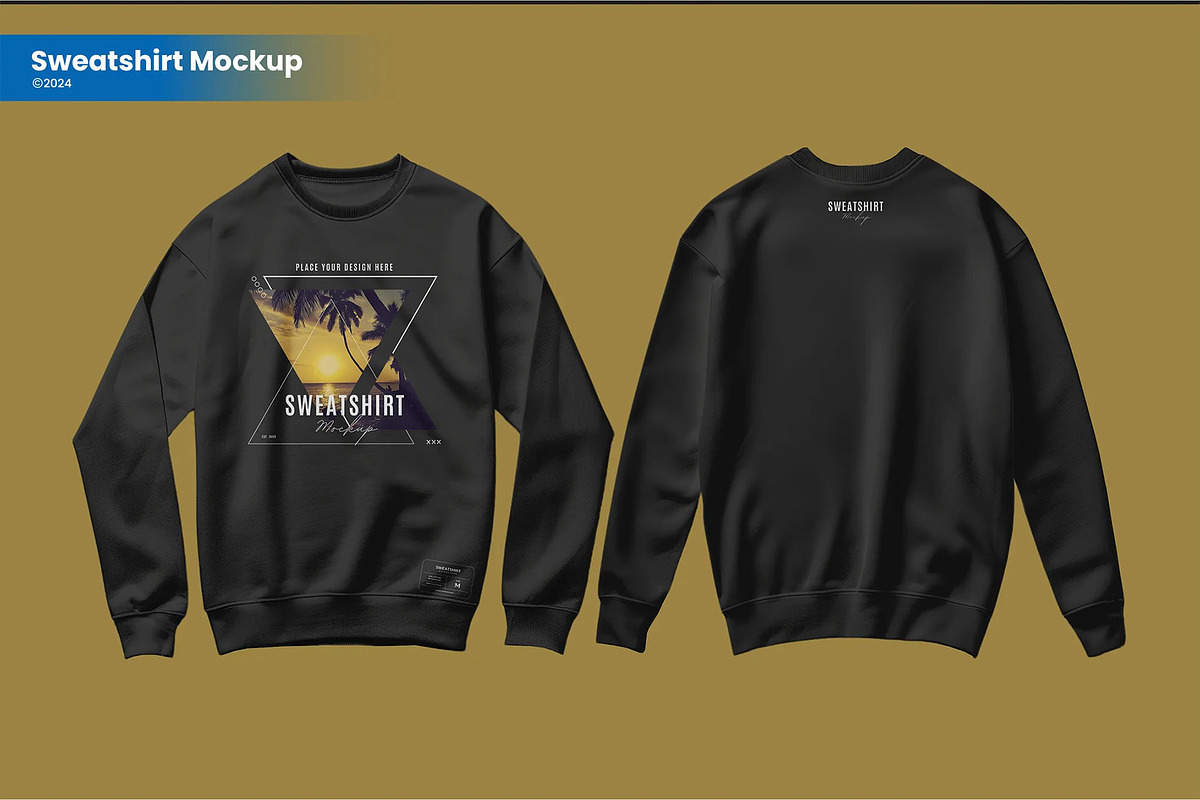 Sweatshirt Mockup, a Shirt Mockup by SilverStudio778