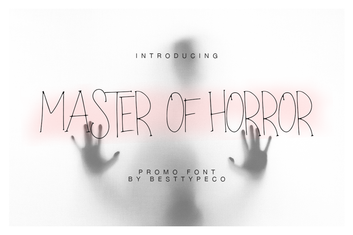MasterOfHorror, a Handwritten Font by Besttypeco (Photo 1 of 5)