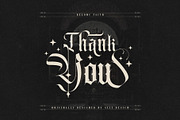 Belong Faith Typeface, a Blackletter Font by alit design (Thumbnail 15 of 15)