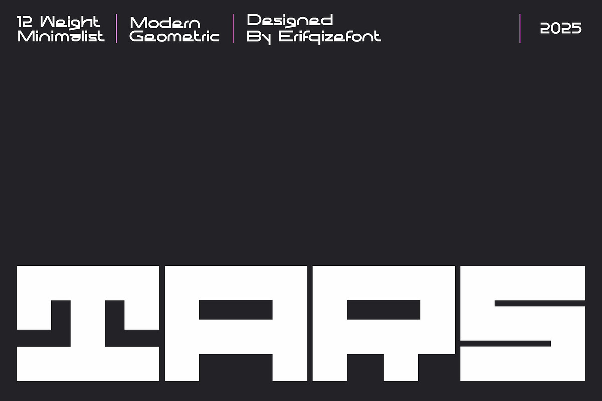 ERF Tars Complete 24 Family, a Sans Serif Font by Erifqizefont (Photo 3 of 10)