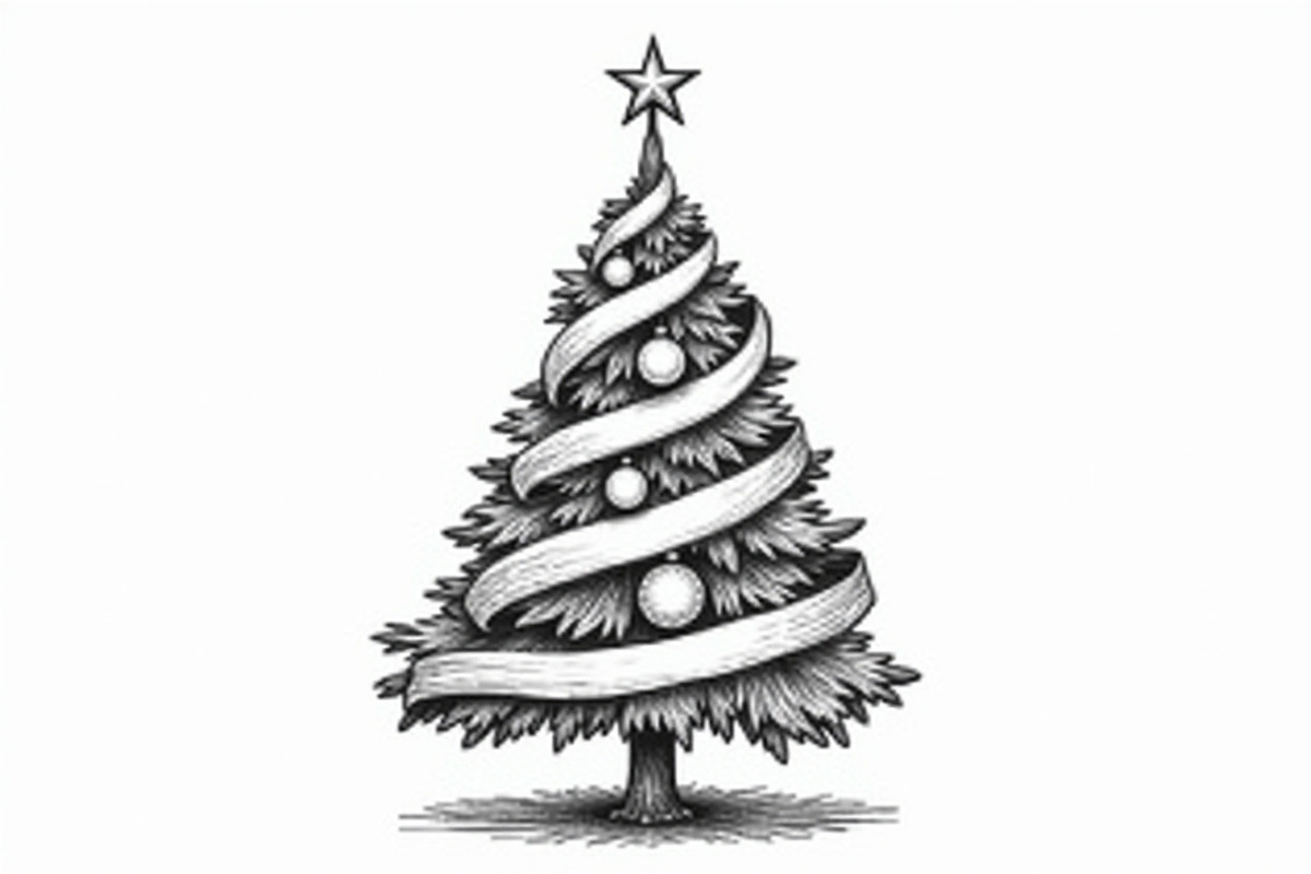 Christmas Tree Ornament Design Pack, an Illustration by musafir_fashion (Photo 12 of 21)