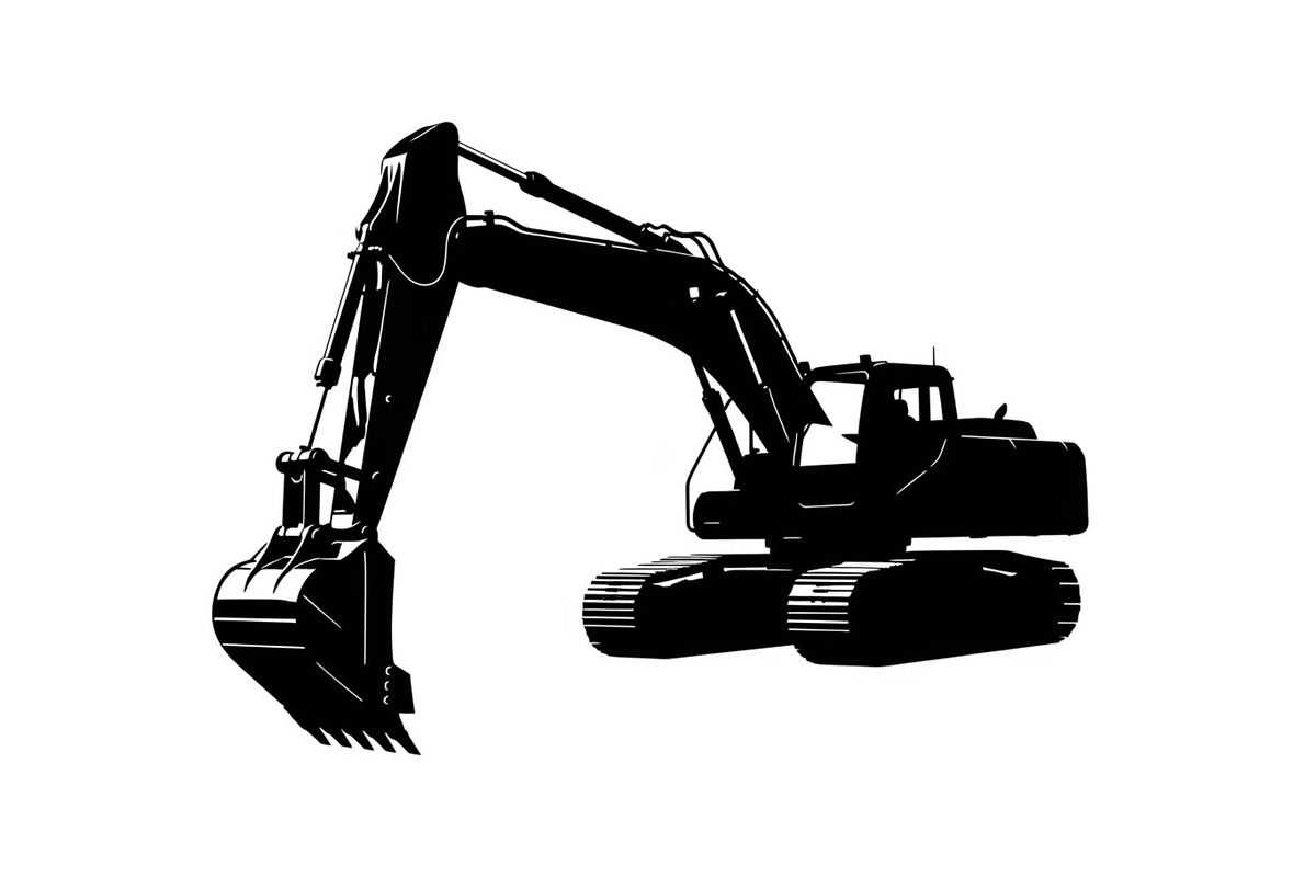 Excavator Construction Vector Bundle, an Illustration by Amazin_art (Photo 16 of 51)