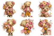 Mother’s Day Teddy Bear Clipart, an Illustration by Daily.Designs (Thumbnail 8 of 8)