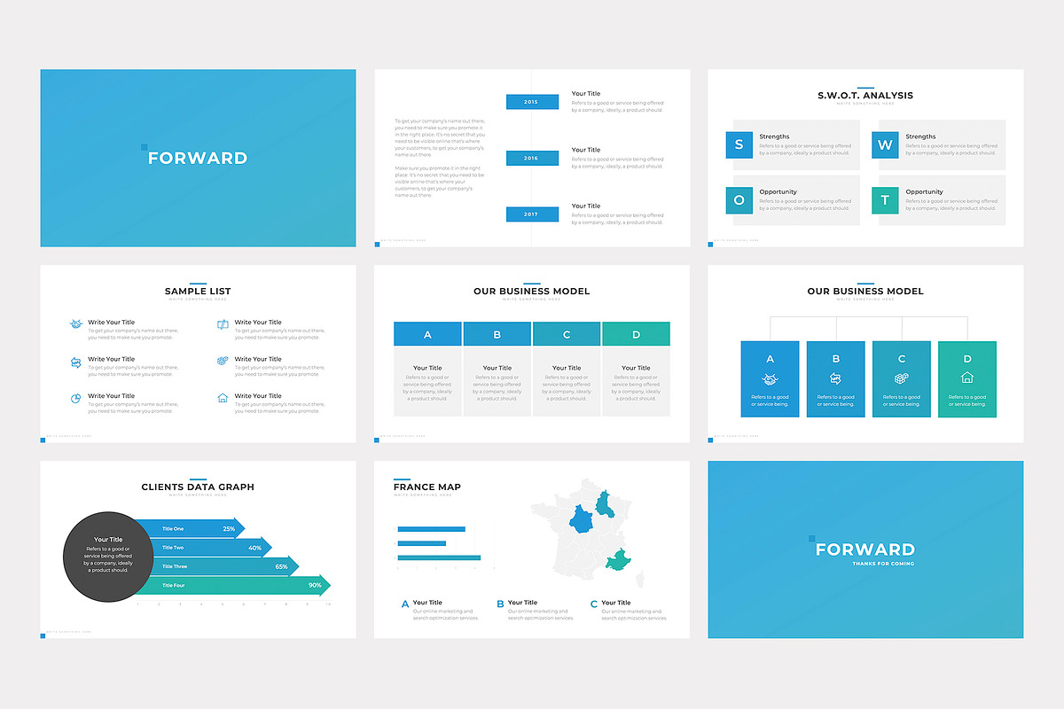 Forward Business Google Slides, a Presentation Template by slidequest (Photo 8 of 16)