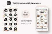 Kids Instagram Puzzle Template Canva, a Social Media Template by Yaaas Design (Thumbnail 5 of 8)