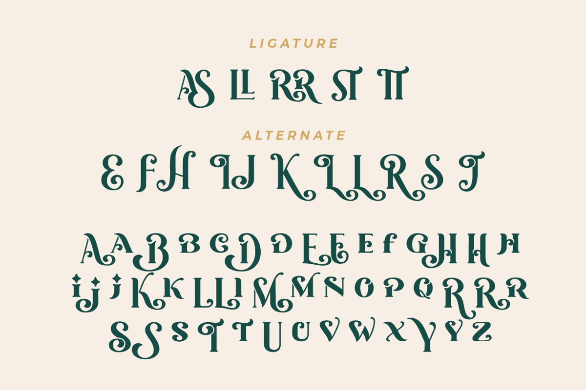 Mercy Christole Font, a Serif Font by Burhan Afif (Photo 10 of 10)