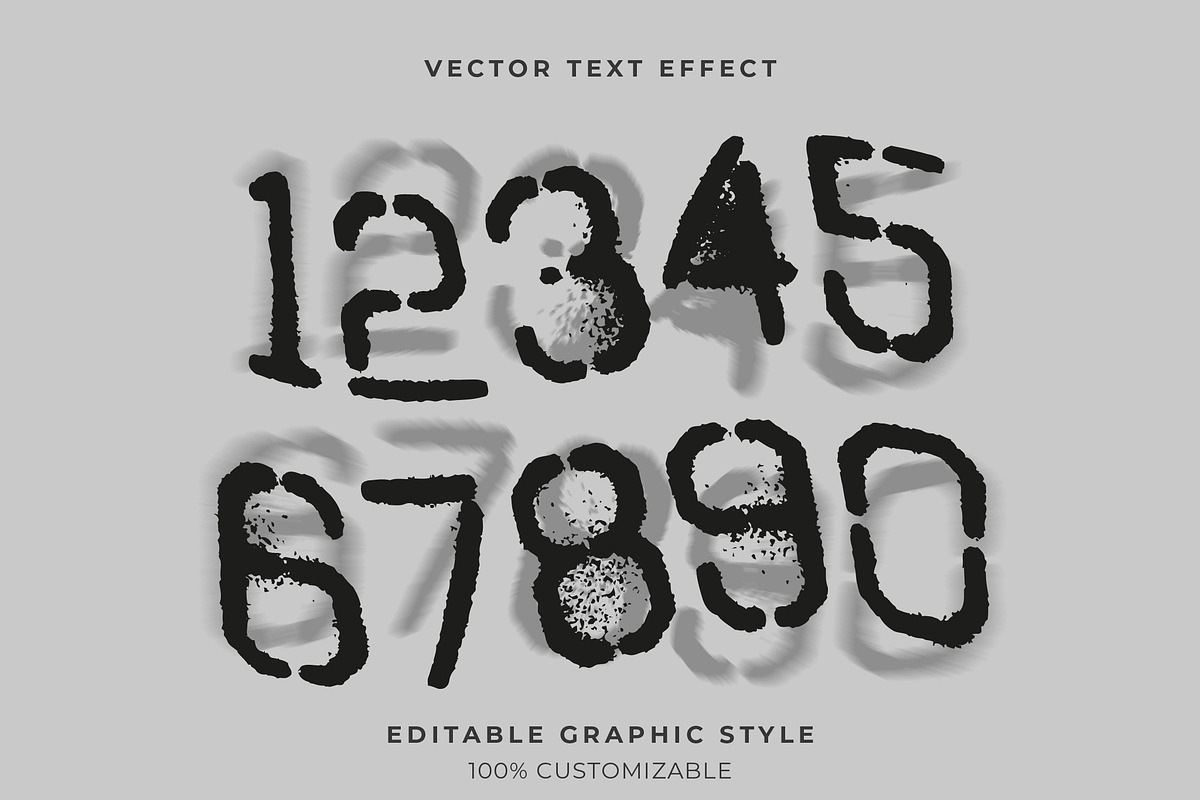 Grunge Shadow Text Effect preview 2