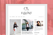 Flaunt -Fashion Blog WordPress Theme, a WordPress Template by EasyBlog Themes (Thumbnail 2 of 4)