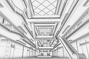 Shopping Mall interior, an Architecture 3D Model by 3DNUTS (Thumbnail 5 of 15)