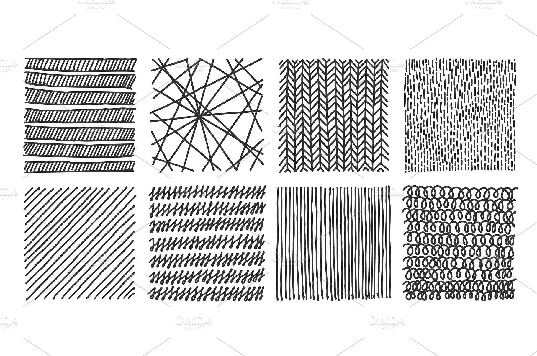 Hand drawn crosshatch patterns with, a Background Photo by art PVP - market
