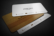 Wood Card, a Business Card Template by printdesignbundle (Thumbnail 2 of 2)