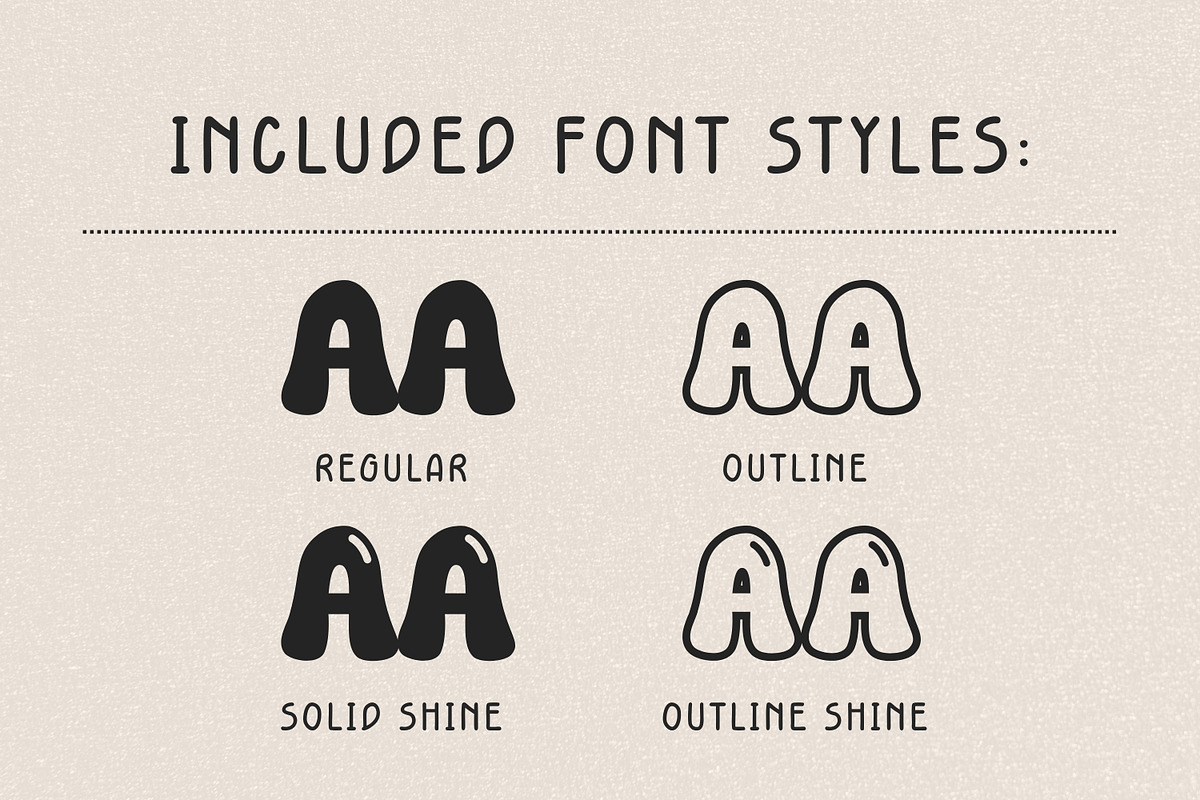 Bubble Display Font-Honey Lemon Soda, a Handwritten Font by ZoloDesignHub (Photo 3 of 8)