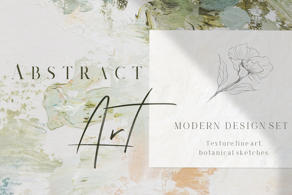ABSTRACT ART- design set, a Texture Graphic by Natalia Tugova (Photo 1 of 9)