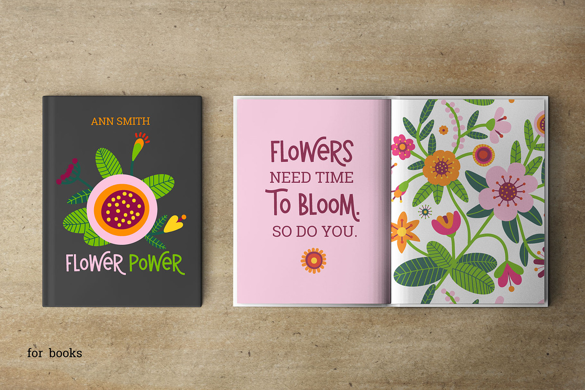 Folk Flowers. Folk Pattern, an Illustration by AvaAva (Photo 9 of 26)