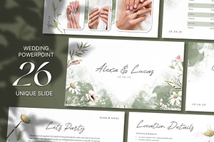 Wedding Planner Powerpoint Template, a Presentation Template by SKY CREATION