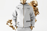 Hoodie Mockup, a Hoody Mockup by zpackcreative (Thumbnail 4 of 7)