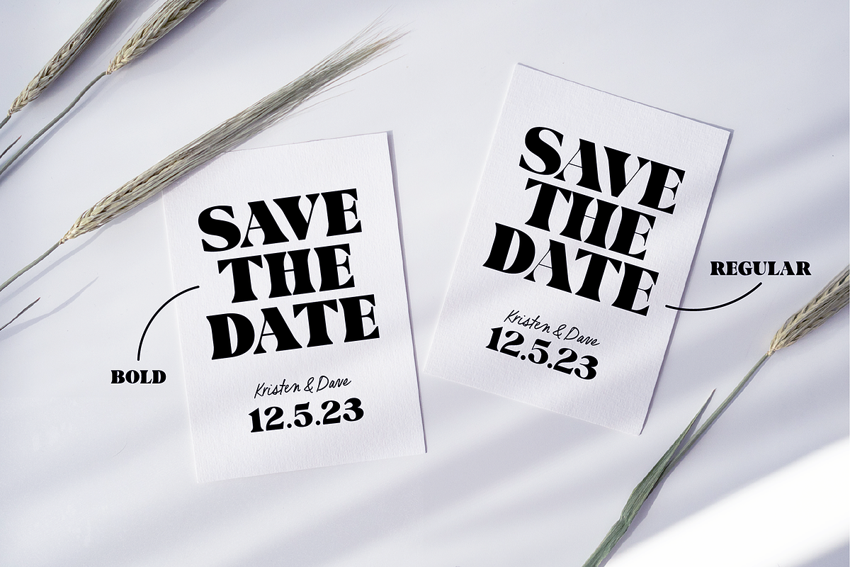 VENUE Modern Serif Wedding Font, a Serif Font by Blush Font Co. (Photo 2 of 6)