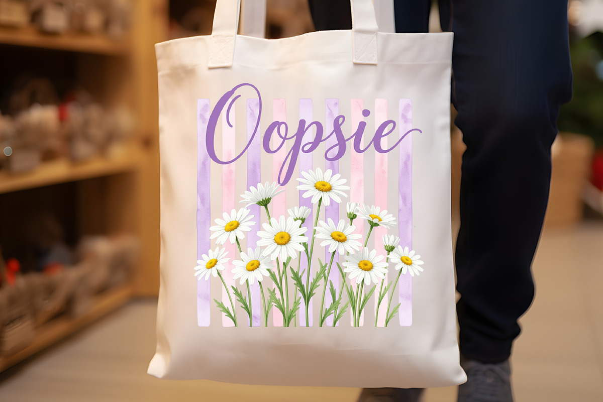 Oopsie Daisy Preppy Summer PNG, a Seasonal Illustration by Sublimation Artist (Photo 8 of 9)