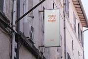 Vertical Wall Sign Mockup, an Advertising Mockup by Sander Evers (Thumbnail 2 of 3)