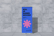 Roll Up Banner Mockup, a Mockup by Rahardi Creative (Thumbnail 4 of 4)