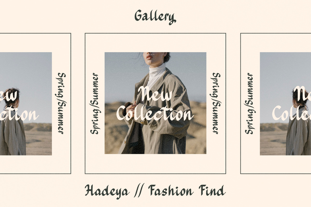 Hadeya - Modern Script Typeface, a Script Font by Typefactoryco (Photo 8 of 9)