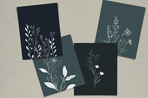 80 Photoshop Botanical No.01 Brushes