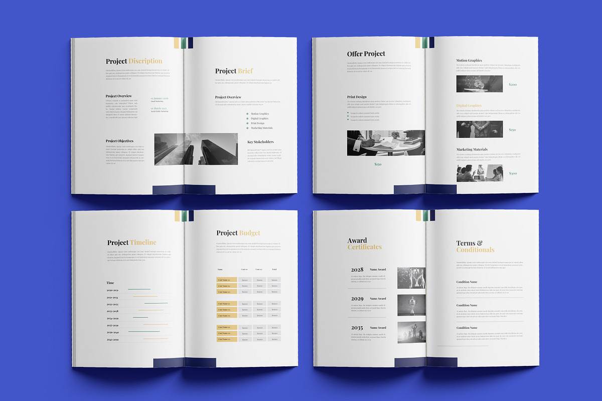 Business Proposal| InDesign & Canva, a Brochure Template by Artisan Vibes (Photo 8 of 9)