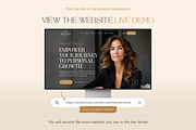 Life Coach Website Wix Template, a Wix Template by vectorocean (Thumbnail 2 of 11)