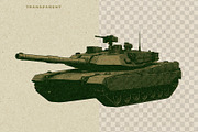 Military Transportation Engraving, a Transportation Illustration by Kaizla03 (Thumbnail 4 of 6)