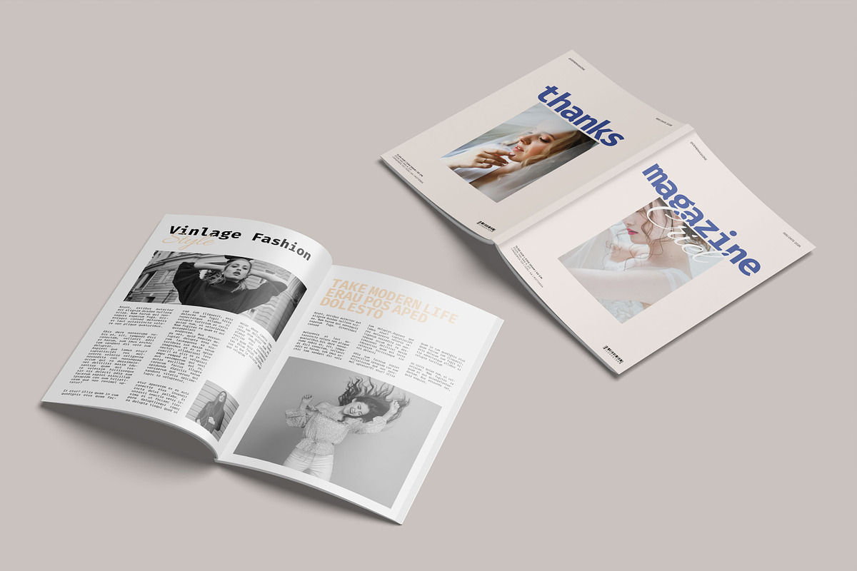Magazine Template preview 7