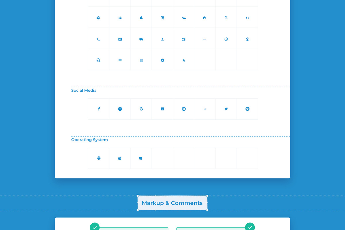 Ecommerce Wireframe Library & UI Kit, a Wireframe Template by UI Design Resource (Photo 13 of 14)