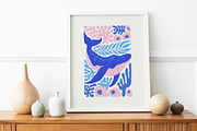 Underwater Wall Art Creator, an Object Graphic by Leleka.Store (Thumbnail 13 of 15)